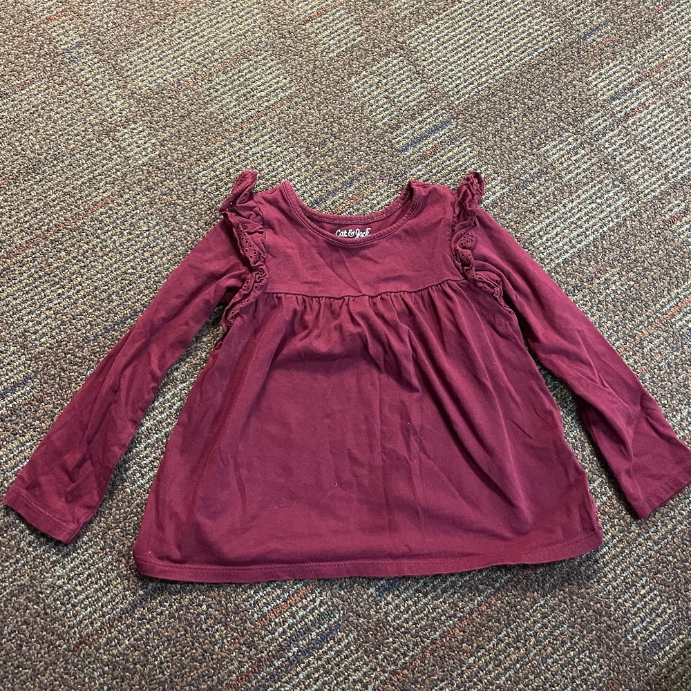Girls Long Sleeve Top
